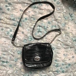 Target Black Leather Bag